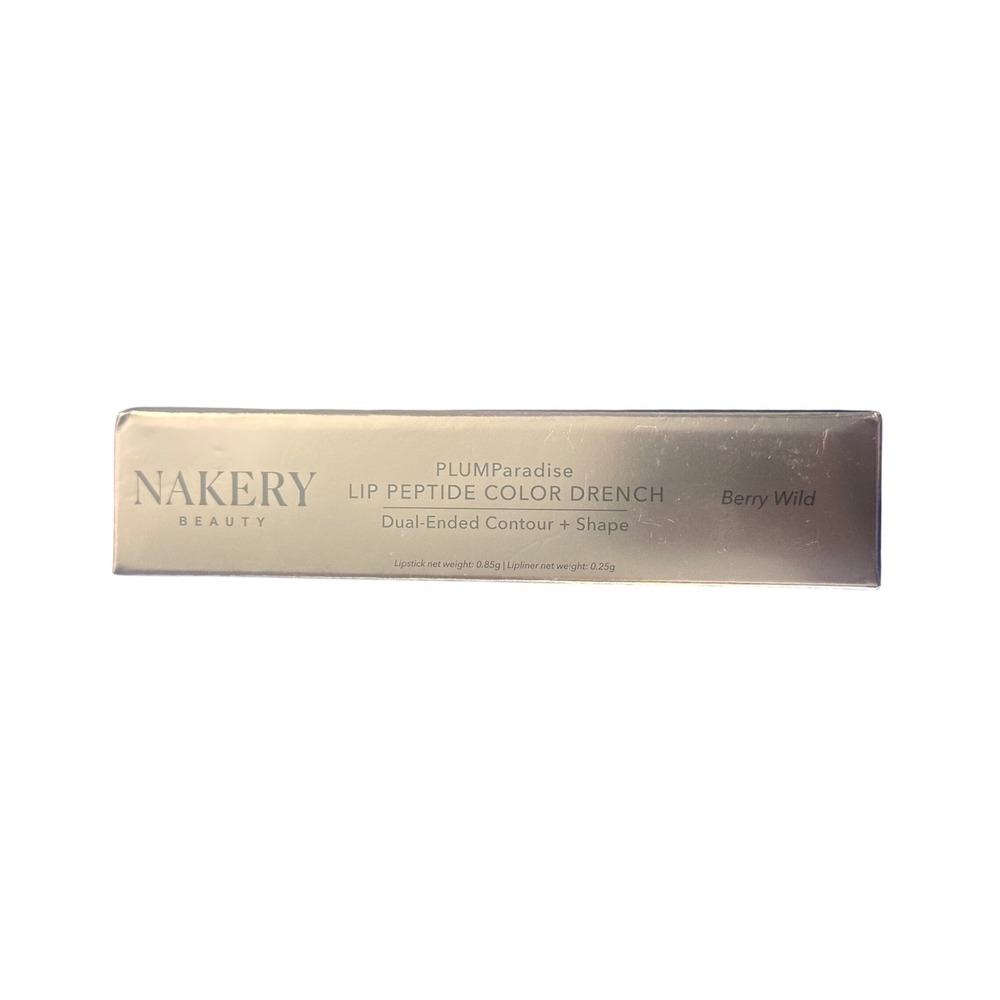 Nakery Beauty PLUMParadise Lip Peptide Drench Berry Wild Dual-Ended Contour
